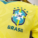 Camisa Brasil 2026 Versão Jogador Amarela