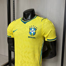 Camisa Brasil 2026 Versão Jogador Amarela