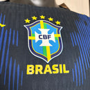 Camisa Brasil 2026 Versão Jogador Azul
